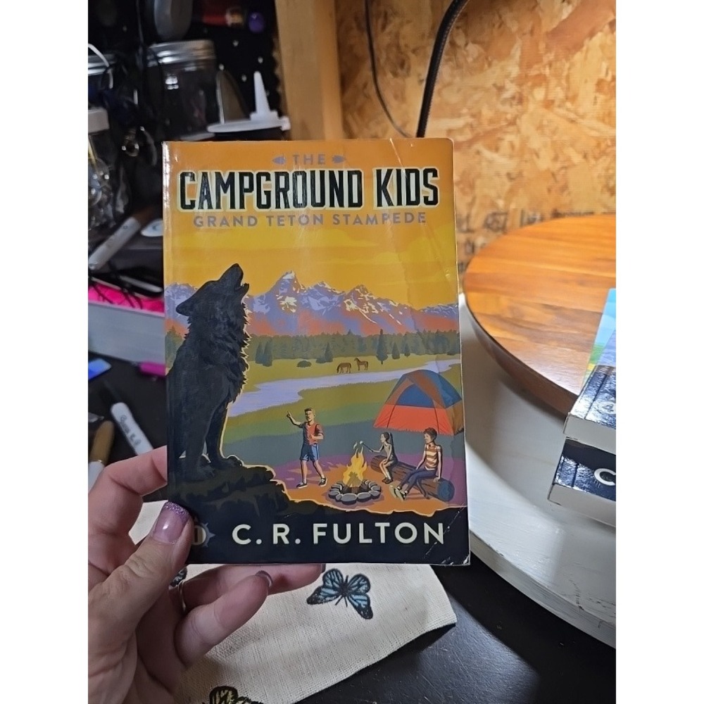 The Campground Kids Grand Teton Stampede C.R. Fulton Book 1 Paperback Mystery